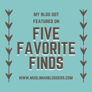 Featured Five Favourite Finds