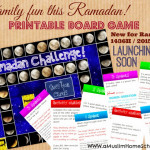 Ramadan Challenger Printable board game