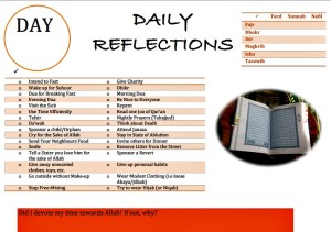 daily reflections