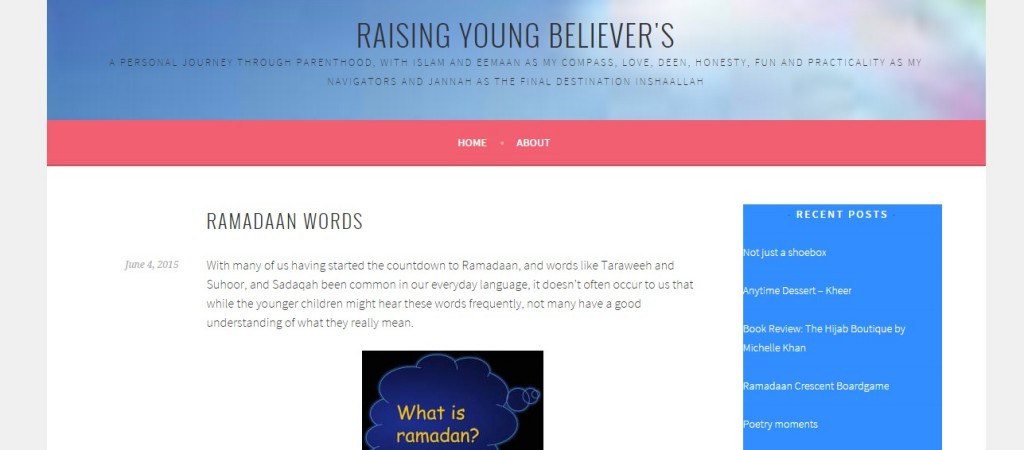 Raising Young Believers