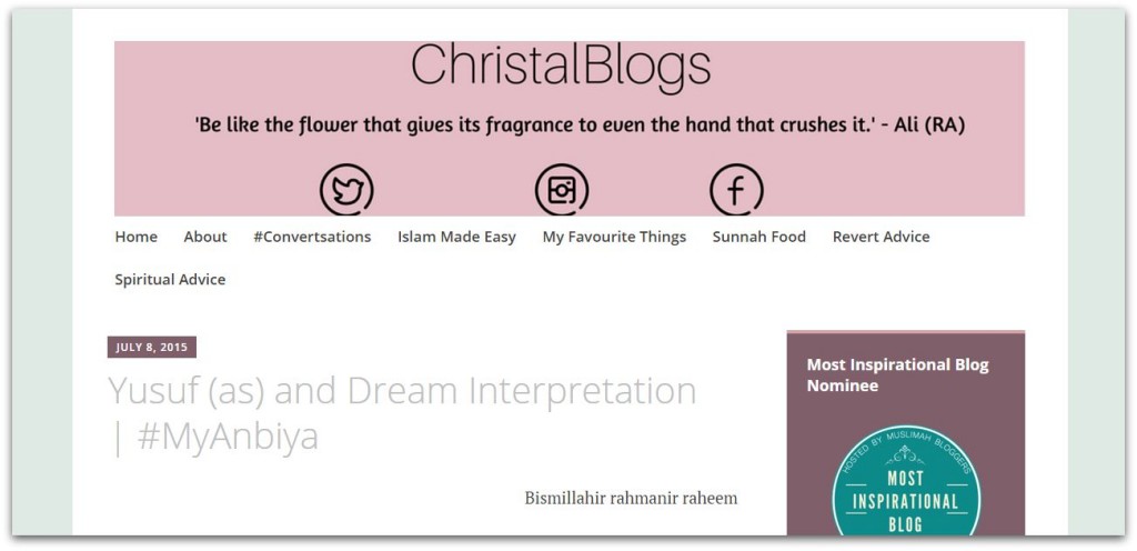 Christal Blogs