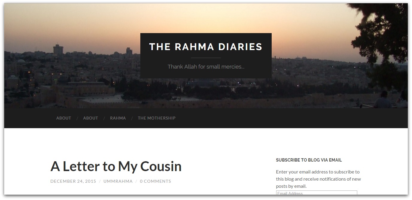 the rahma diaries